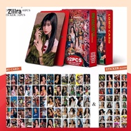 ZIIIRA 92Pcs/Set ความโกลาหลที่สวยงาม บัตรภาพ KATSEYE Lomo ลาร่า ดาเนียล่า พิมพ์ HD อัลบั้มใหม่ KATSE