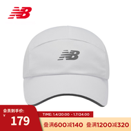 NEW BALANCE  官方时尚潮流运动帽休闲帽子鸭舌帽 白色 WT LAH91003 F
