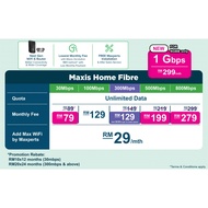 FAST STOCK MAXIS HOME FIBRE WITH FREE GIFT HOT SALE