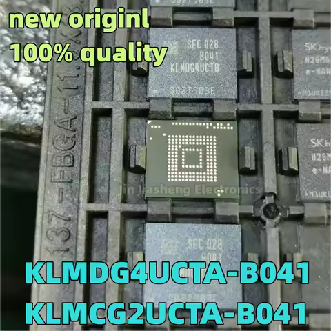 (2piece) 100% New KLMDG4UCTA-B041 128G KLMCG2UCTA-B041 64G EMMC 5.1 BGA Chipset