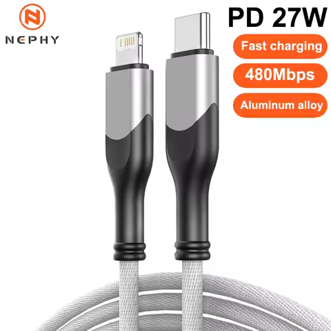 USB Type C To L Fast Charge Cable For iPhone 14 13 12 11 Pro Max X XS 8 Plus SE iPad PD 27W Lightnin