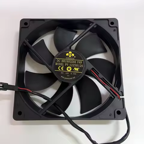PY-1225H12S 12V 0.35A 12cm 12025 cooling fan for ice machine~