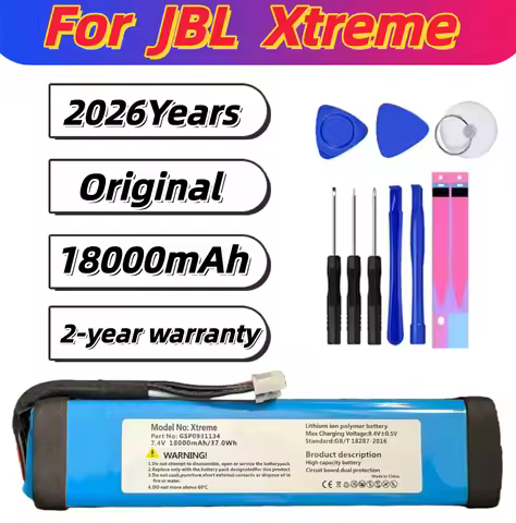 2026 Years Original Battery For JBL Xtreme Xtreme 2 / Xtreme 3 Link 10 Link 20 PULSE 2,3 GO PLAY Rep