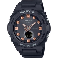 (AUTHORIZED SELLER) Casio Baby-G BGA-320 Series Black Resin Strap Women Watch BGA-320-1ADR