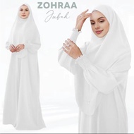 New Raya Arrival Jubah Abaya Zohraa With Tudung Sarung (Full Set) Cey Crepe Ironless