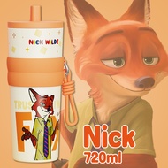 🔥Ready Stock🔥1000ML Sanrio Kuromi Tumbler Cute Kids Water Bottle 316 Stainless Steel Portable School