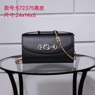 Top version Goods GUCCI_ Bags Cool Bags Gucci_ Bags GG Chain Bags Crossbody Bags Side Backpacks Shoulder Bags 572375