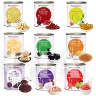 Wonderful tea jelly can 850g - aiyu, silver ear, aloe vera, lotus seeds, taro, grapefruit shrimp, ta