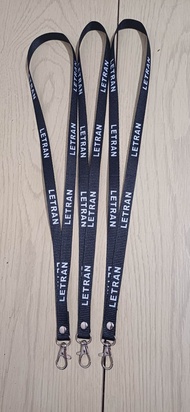 LETRAN ID LACE LANYARD/ G-HOOK 1/2 Lace Size