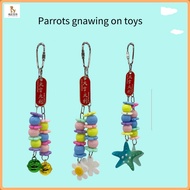 Parrot toys/Bird gnawing toys/Bird bell toys/Bird cage pendants/Bird supplies/Bird cage accessories