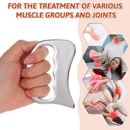 1PC Stainless Steel Gua Sha Massage Tool, Metal IASTM Fascia Scraping Board for Neck Back Muscle Rel