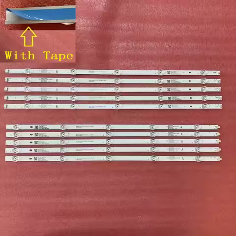 LED Backlight Strip for Haier 55 TV LE55A8500 LU55D31J 06-55F9-3030-0D20-5X10-W12-3P1.0 -190512-LL
