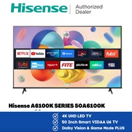 [FREE SHIPPING] Hisense 4K UHD VIDAA LED SMART TV (50/55/65 Inch) 50A6100K / 55A6100K / 65A6100K