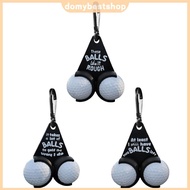 Golf Ball Holder Golf Ball Rack Holds 2 Ball Funny Golf Ball Dispenser with Clip Golf Ball Carrier G