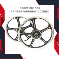 SPORT RIM 5L GTO 588 555 5 BATANG EX5 / EX5 DREAM / WAVE 100 / WAVE 125 / KRISS / LC135 / SRL / LAGE