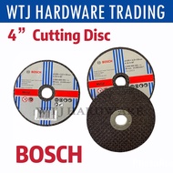 Bosch 4" Metal Cutting Disc / 4" Mata Potong Besi / Cutting wheel 4” 2.5mm / Metal Grinding Disc 4" 