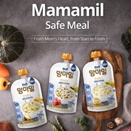 Mamamill Safe Meal Retort Baby Food 140g x 6 Packs | Ready-to-Eat Baby & Toddler Food | Made in Kore