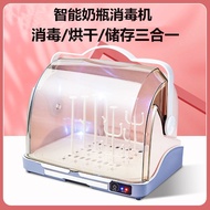 Baby Bottle Disinfection Storage Box Portable Large Baby Tableware Uv Disinfection Draining Dustproof Disinfection