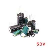 【Seasonal Sale】 1PCS 50V1000uF 50V1500uF 1500UF 1000UF 50V Plug-in Aluminum Electrolytic