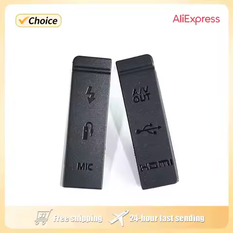 Copy NEW For Canon 5D2 5D3 5D4 USB Rubber HDMI MIC Cap Interface Cover 5DII 5DM2 5DIII 5DM3 5DIV 5DM
