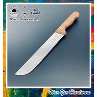 [Made in Germany] F. Herder 8" Broad-blade Knife 0388-21,00 / Butcher knife / Pisau Lapah Daging Lembu w Wooden Handle