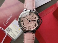 ✨Cartier卡地亞藍氣球系列WSBB0002女士自動機械錶｜33mm粉紅面｜全新全套附件」