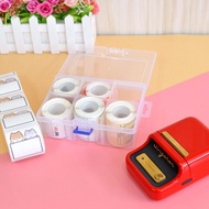 Six Grid Label Sticker Storage Box B21