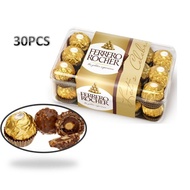 FERRERO ROCHER CHOCOLATE BOX T30 375gm (Made in Italy)(30PCS)
