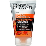 LOreal Men Expert Hydra Energetic Anti-Fatigue Face Wash/Deep Exfoliating Face Scrub 100ml(Imported)