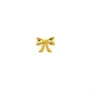 POH KONG 916/22K Yellow Gold Ribbon Earrings