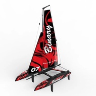 รีโมทคอนลการแข่งขันเรือ Joyway 8807v2 V3ลมบริสุทธิ์ใหม่ Catamaran Romote ควบคุม Sailing รุ่นเด็กของเ