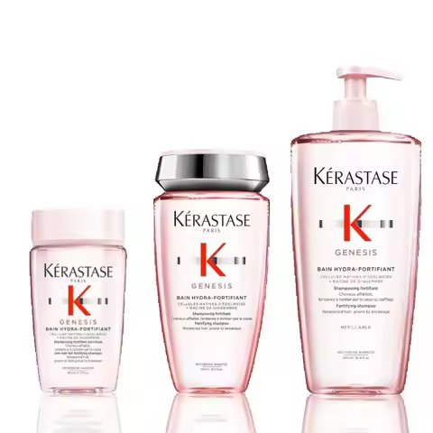 Kerastase Genesis Hydra-Fortifiant Shampoo 80/250/500ml, Anti-Breakage & Strengthening, Hydrates Hai