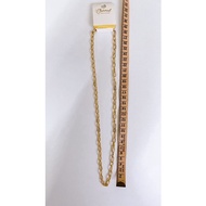 Lovisa necklace- Charm gold plate necklace | Jewelry Set 手链 | 项链 | Earring Fashion 耳环 | Subang | Ran