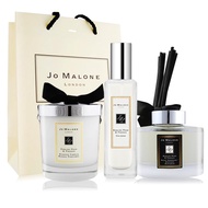 Jo Malone 英國梨與小蒼蘭香氛滿滿組［香水＋擴香＋蠟燭］［附提袋］-國際航空版-平輸_廠商直送