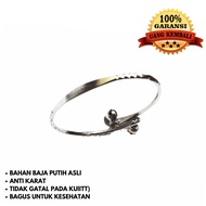 GELANG BAYI,GELANG KESEHATAN,GELANG ANAK,GELANG BAJA PUTIH,GELANG OBAT