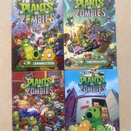 Original English Comic Storybook Plants vs Zombies 4 Volumes Hardcover