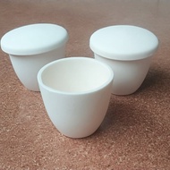 Corundum Crucible Alumina High Temperature Resistance 1800C 20mL