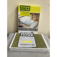 MANN FP31003 Air-Conditioning Filter AUDI A4 A5 A6 A8 Q5 Q7 CAYENNE E3 Needs a Complete Body Number