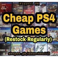 P1's PS4 Games (Massive List)(Check Variations)(Restock Regularly)