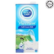 Dutch Lady Pure Farm UHT Full Cream Milk 1Liter 全脂奶