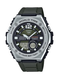 World Time 10-Year Battery Ana-Digital Chronograph Watch MWQ-100-3AV