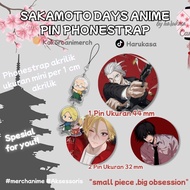Sakamoto Days Anime Pin Phonestrap /Sakamoto Days Anime Pin Sakamoto Days Anime Fanmerch/