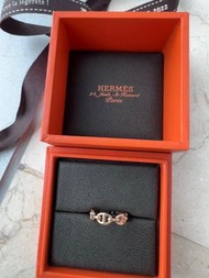 Hermes Ring  Rose Gold玫瑰金豬鼻戒指