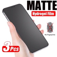 3PCS Matte Hydrogel Film For Xiaomi Black Shark 5 4 Pro Shark 5 RS Full Cover Soft TPU Screen Protector