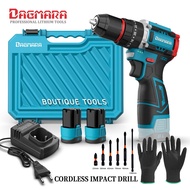 Dagmara WSK18 Brushless Cordless Impact Drill Rechargeable Screwdriver Hand Drill Power Tools