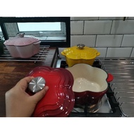 Periuk Le Creuset Petal Red Flower Ready Stock Malaysia Stock Clearance Harga Murah