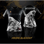 hiking jersey baju hiking blackout edition