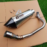 Knalpot racing ORIGINAL GACOR SUARA NGEBAS PADAT Vario Beat Mio Scoopy Aerox Nmax X-ride PCX ADV DLL