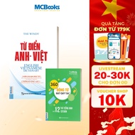 Book - Combo English English-Vietnamese Dictionary and 360 Irregular Verbs and 12 Basic Tenses in En