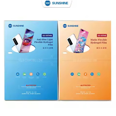 50pcs Sunshine Hydrogel Sheet Protect SS057H SS-057HE SS-057HB Anti-blue HD Matte for SS-890C Pro Cu